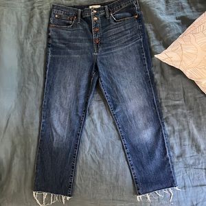 Madewell Perfect Vintage Crop Jeans, 31